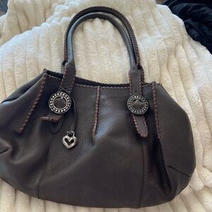 Brighton Dark Brown Leather Shoulder Bag